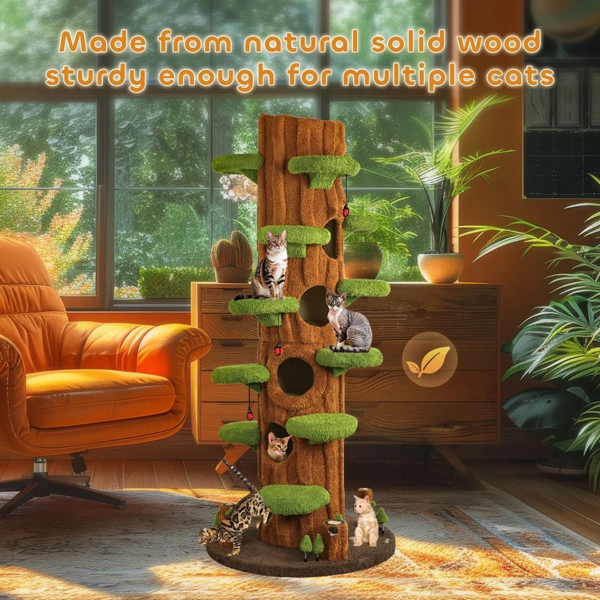 Tall Indoor Cat Tree Tower