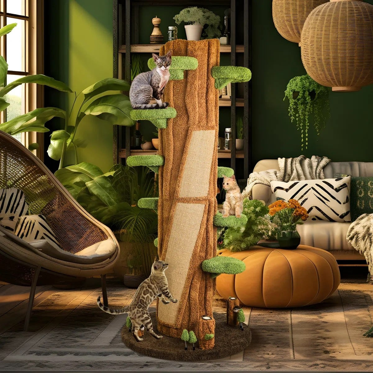 Tall Indoor Cat Tree Tower