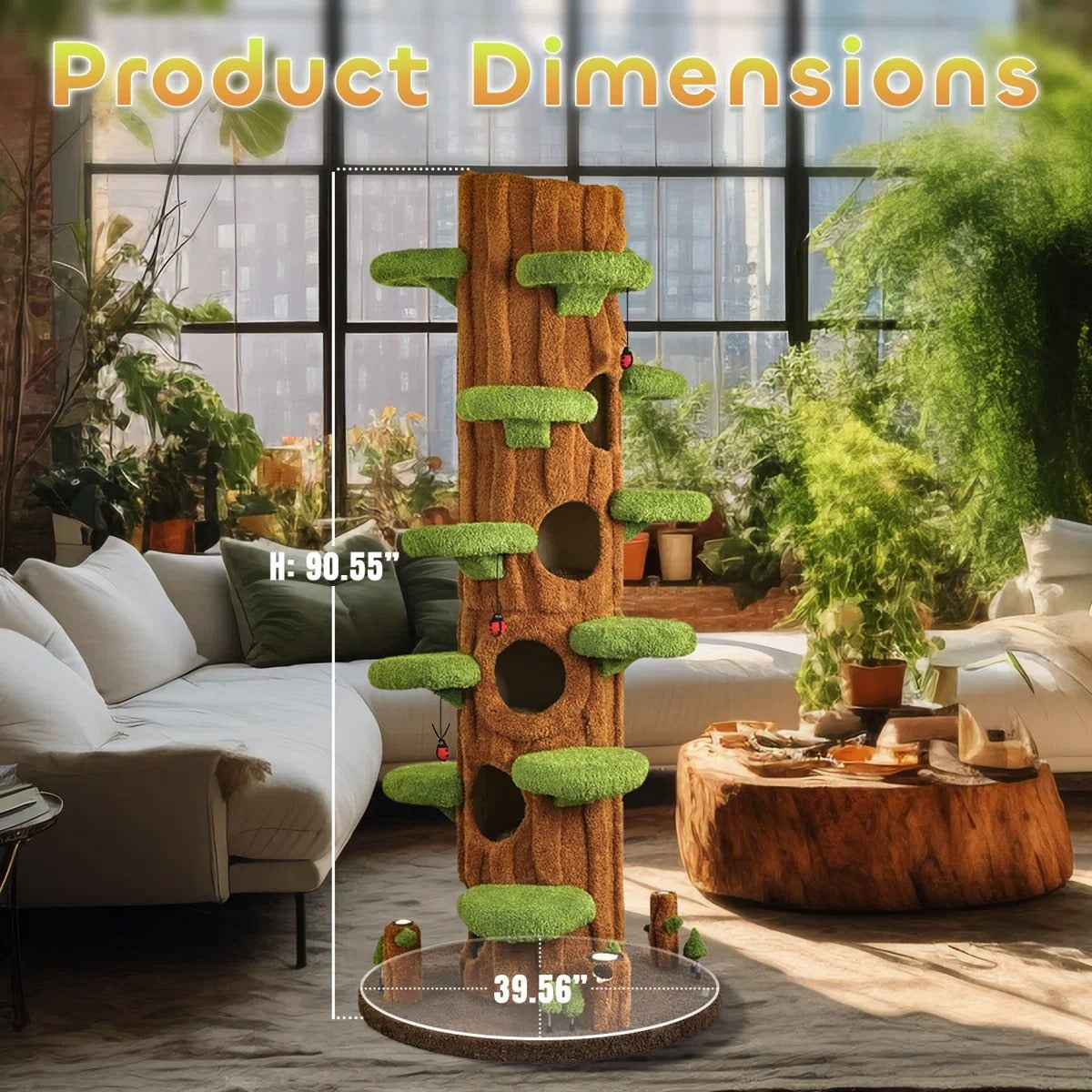 Tall Indoor Cat Tree Tower